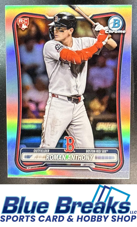 2026 Bowman Chrome RC Red Variation Roman Anthony [RC] #18 Boston Red Sox
