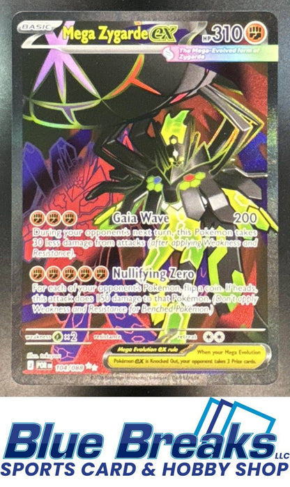 2026 Pokemon Perfect Order Ultra Rare Mega Zygarde ex #104/088