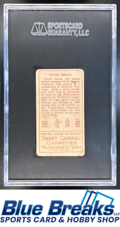 1911 American Tobacco Company T205 Gold Border David Shean #NNO SGC 1.5