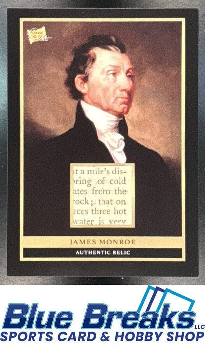 2023 Pieces of the Past James Monroe #5