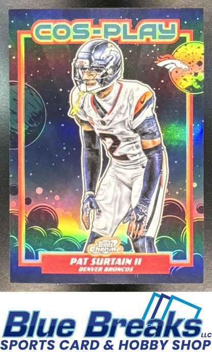 2025 Topps Cosmic Chrome Cos-Play Pat Surtain II #CP-25 SP Denver Broncos