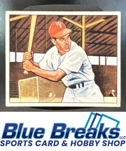 1950 Bowman Granville Hamner #204 Phillies