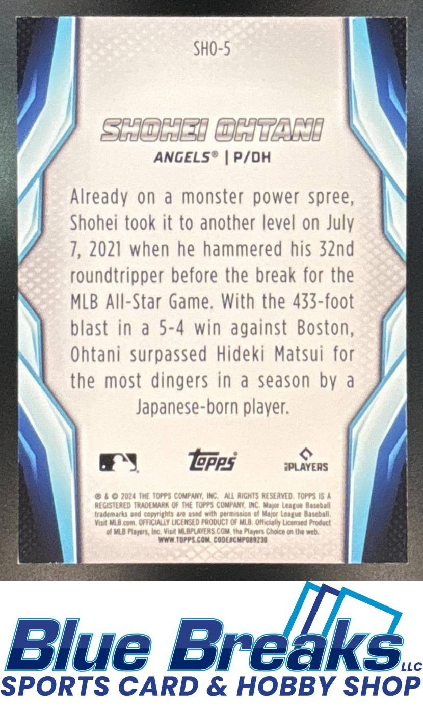 2024 Topps Japan Edition Shotime Shohei Ohtani [RC] #SHO-5 Los Angeles Angels