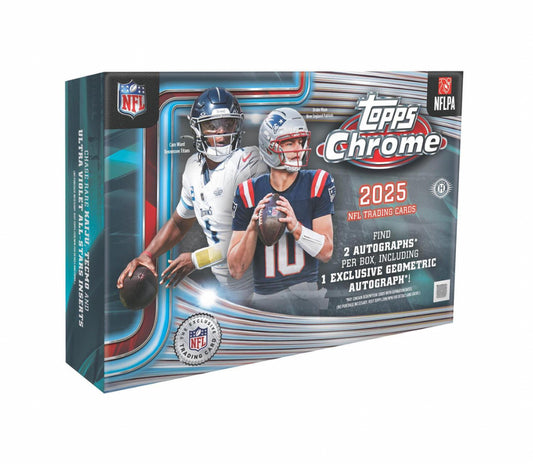 2025 Topps Chrome Football Delight Box - Sealed Wax