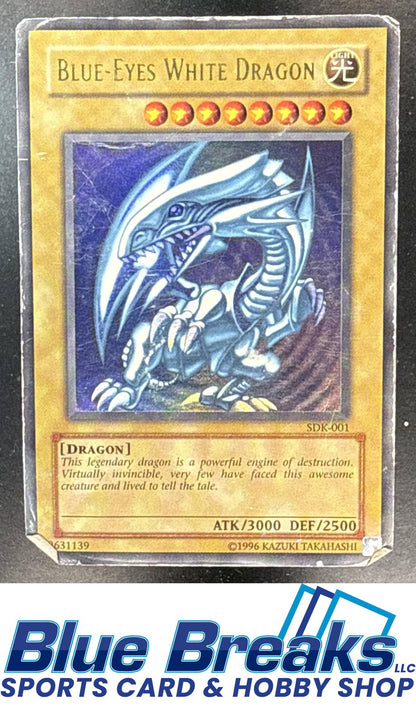 2002 Yu-Gi-Oh! Starter Deck: Kaiba Blue-Eyes White Dragon #SDK-001