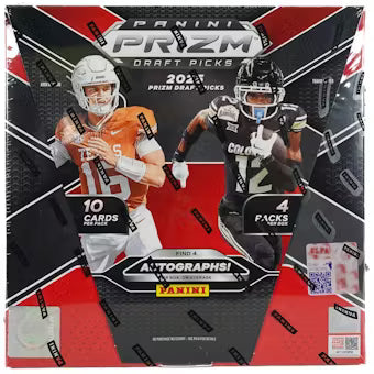 2025 Panini Prizm Draft Picks Football Hobby Box - Sealed Wax