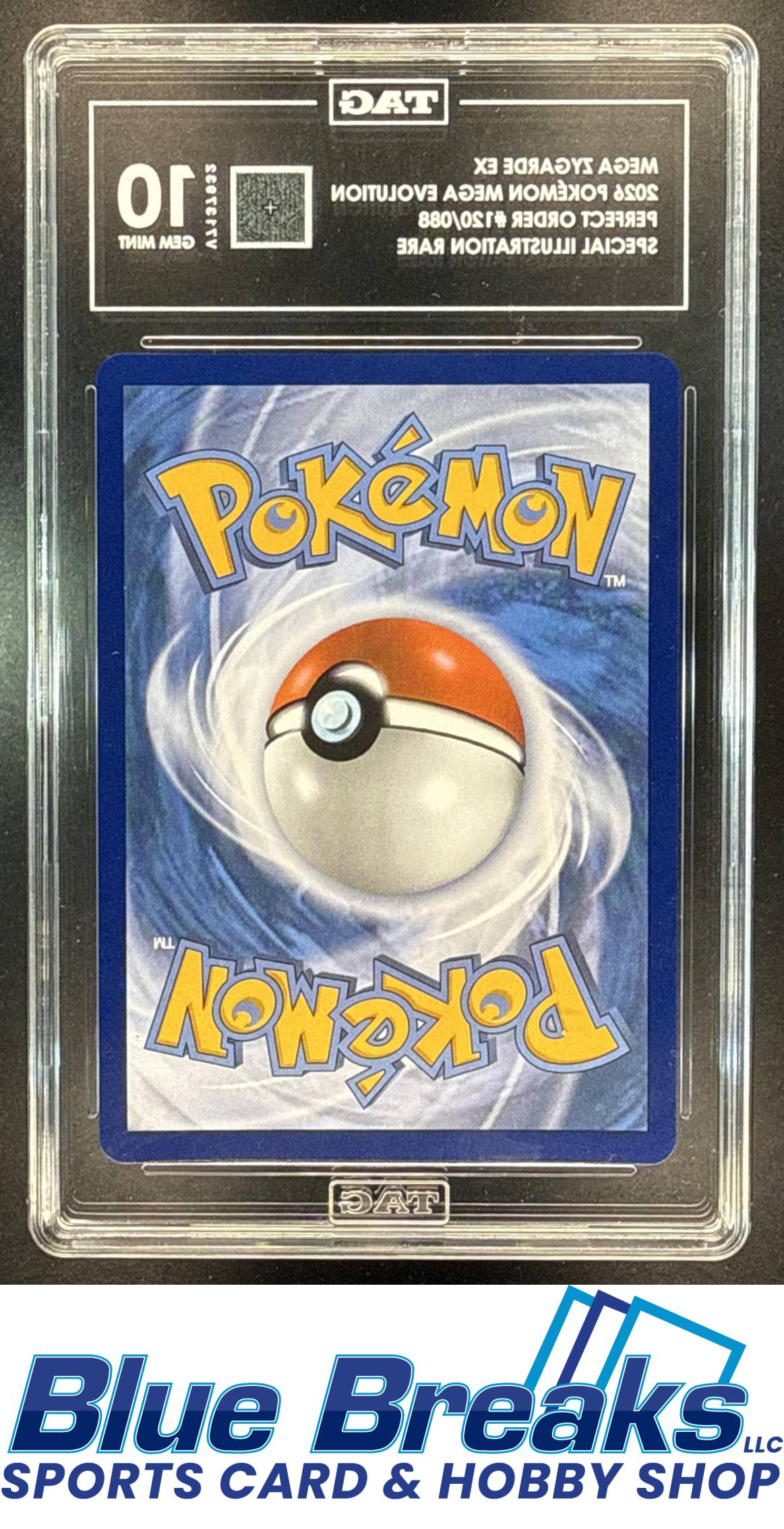 2026 Pokemon Perfect Order Special Illustration Rare Mega Zygarde ex #120/088 TAG 10