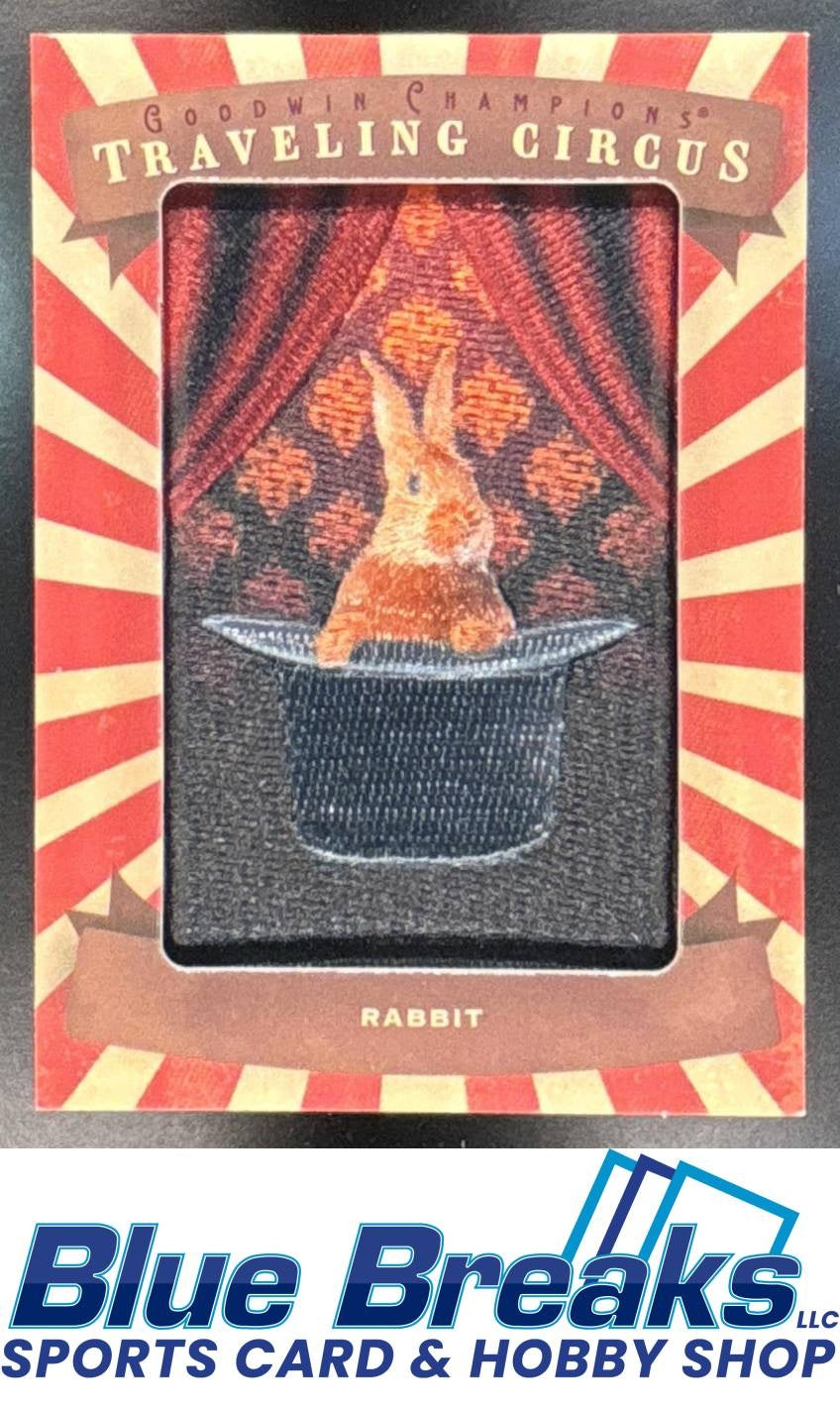 2026 Upper Deck Goodwin Champions Rabbit #15 Traveling Circus Patches Tier 1