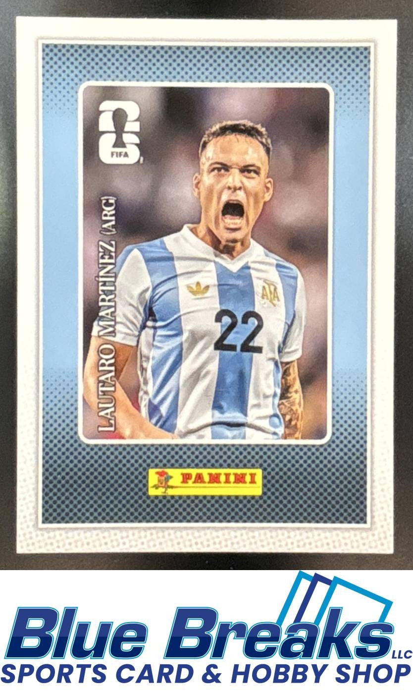 2026 Panini Prizm World Cup Scorers Club Lautaro Martinez [RC] #7 Argentina