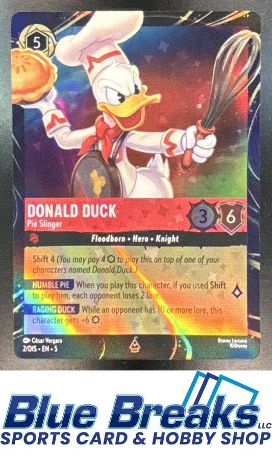 2026 Disney Lorcana Shimmering Skies Donald Duck Pie Slinger #2 a