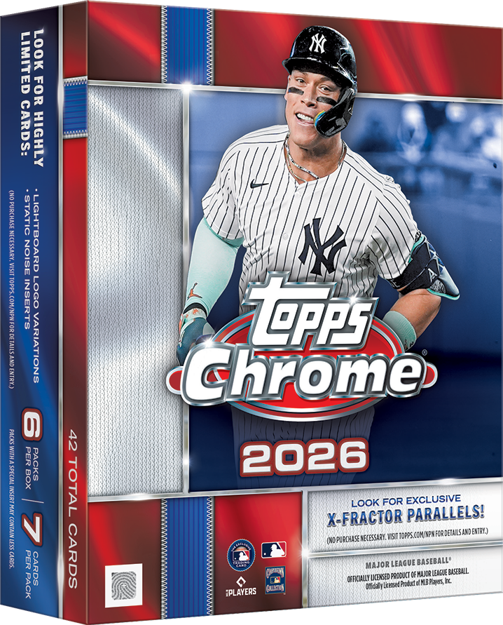 2026 Topps Chrome Baseball Mega Box - Sealed Wax