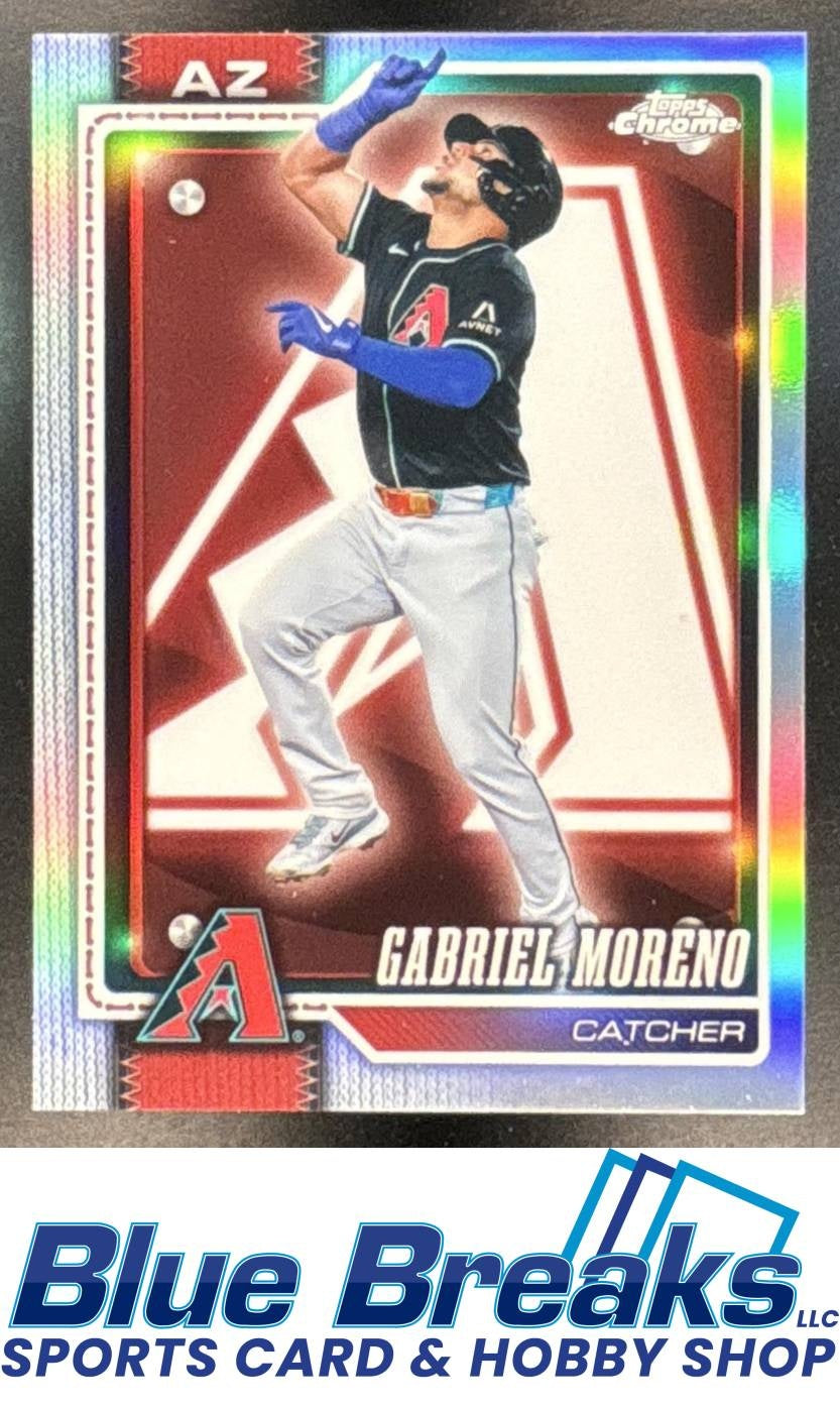2026 Topps Chrome Gabriel Moreno [RC] #92 Arizona Diamondbacks