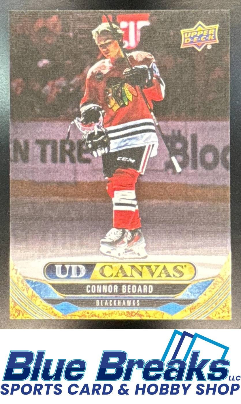2024-25 Upper Deck UD Canvas Connor Bedard [RC] #C-72 Chicago Blackhawks