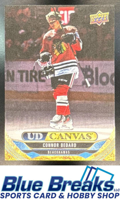2024-25 Upper Deck UD Canvas Connor Bedard [RC] #C-72 Chicago Blackhawks