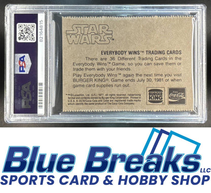 1980 Star Wars Burger King Stormtrooper Attack PSA 7