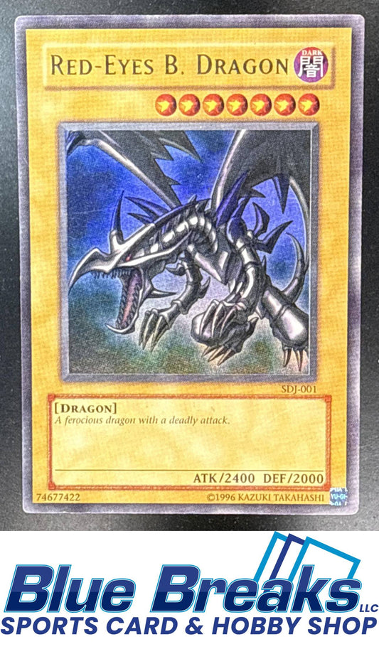 2003 Yu-Gi-Oh! Starter Deck Joey Red-Eyes B. Dragon #SDJ-001