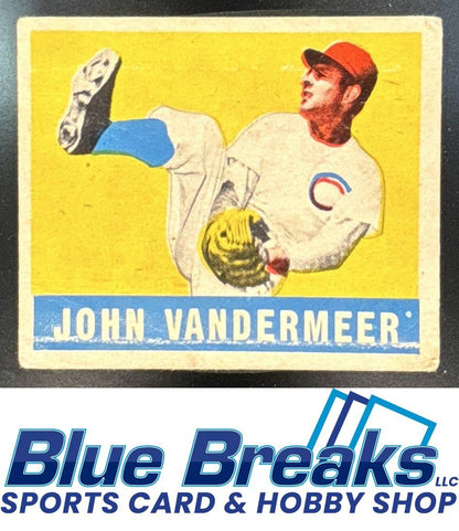 1948 Leaf John Vandermeer #53 Baseball Reds