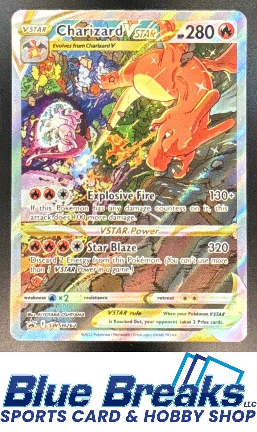 2022 Pokemon Sword & Shield Black Star Promos Charizard VST #SWSH262