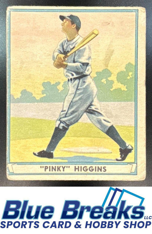 1941 Trading Card Michael Franklin Higgins #35 Tigers