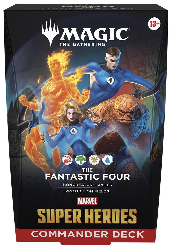 Magic the Gathering [MTG] - Marvel Super Heroes Commander Deck - The Fantastic Four - Commander: Marvel Super Heroes (MSC) - Sealed Wax