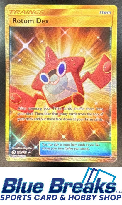 2017 Pokemon Sun and Moon Special Illustration Rotom Dex #159/149