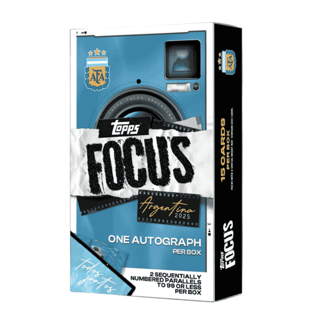 2024-25 Topps Focus Soccer Argentina Hobby Box - Sealed Wax