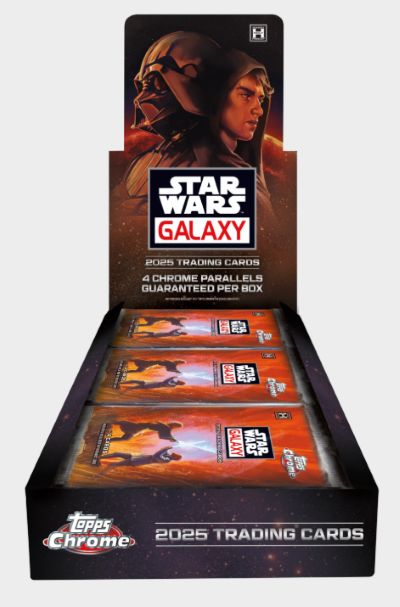 2025 Topps - Star Wars Chrome Galaxy Hobby - Sealed Wax