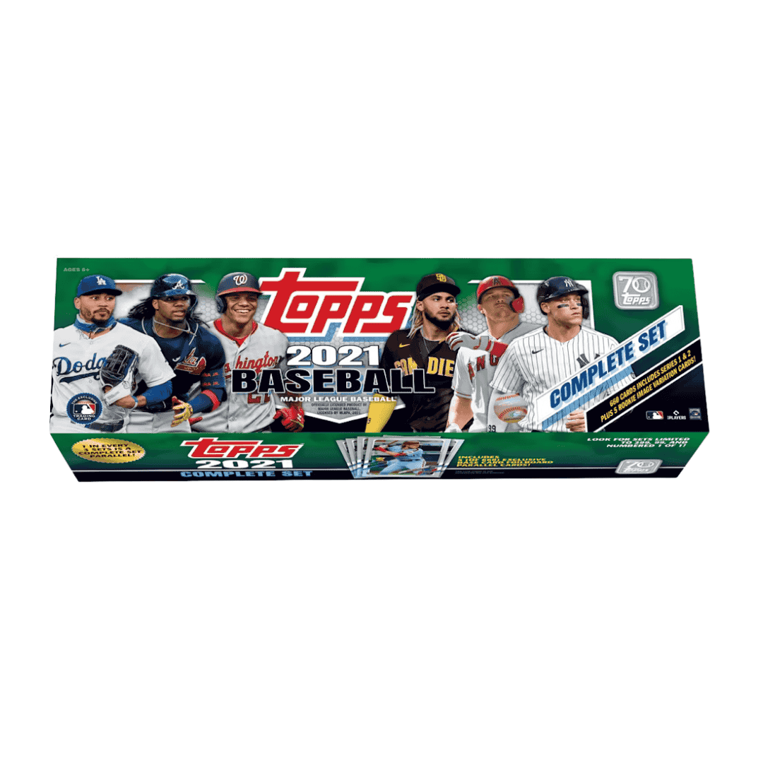 2021 Topps Factory Set Baseball (Box) (Green) - Sealed Wax