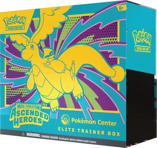 Pokémon - Ascended Heroes Pokémon Center Elite Trainer Box (Exclusive) - ME: Ascended Heroes (ASC) - Sealed Wax