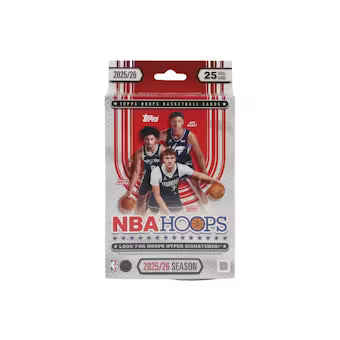 2025/26 Topps Hoops Basketball Hanger Box - Sealed Wax