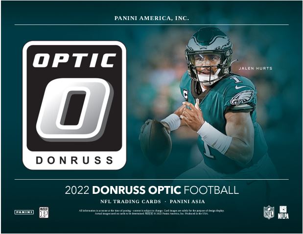 2022 Panini Donruss Optic Football Asia Edition Box - Sealed Wax