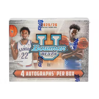 2025/26 Bowman University Best Basketball Hobby Box - Sealed Wax