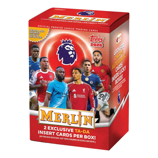 2025/2026 English Premier League - Merlin Blaster Box SE - Sealed Wax - Presell