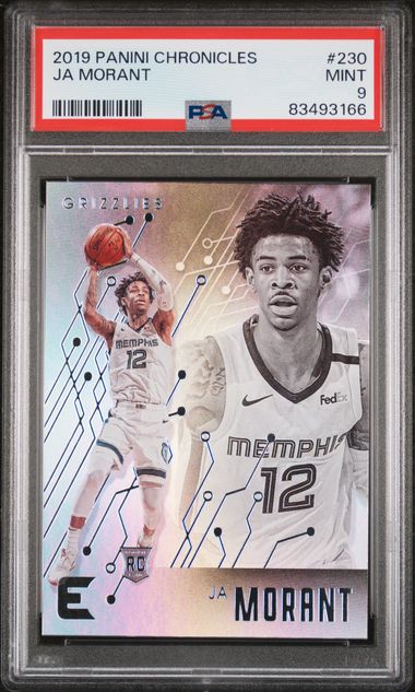2019 Panini - Chronicles - Ja Morant - RC - #230 - basketball - Grizzlies