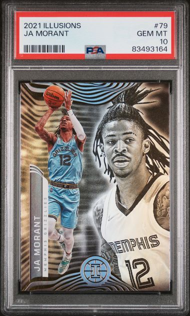 2021 Panini - Illusions - Ja Morant - #79 - PSA 10 - basketball - Grizzlies