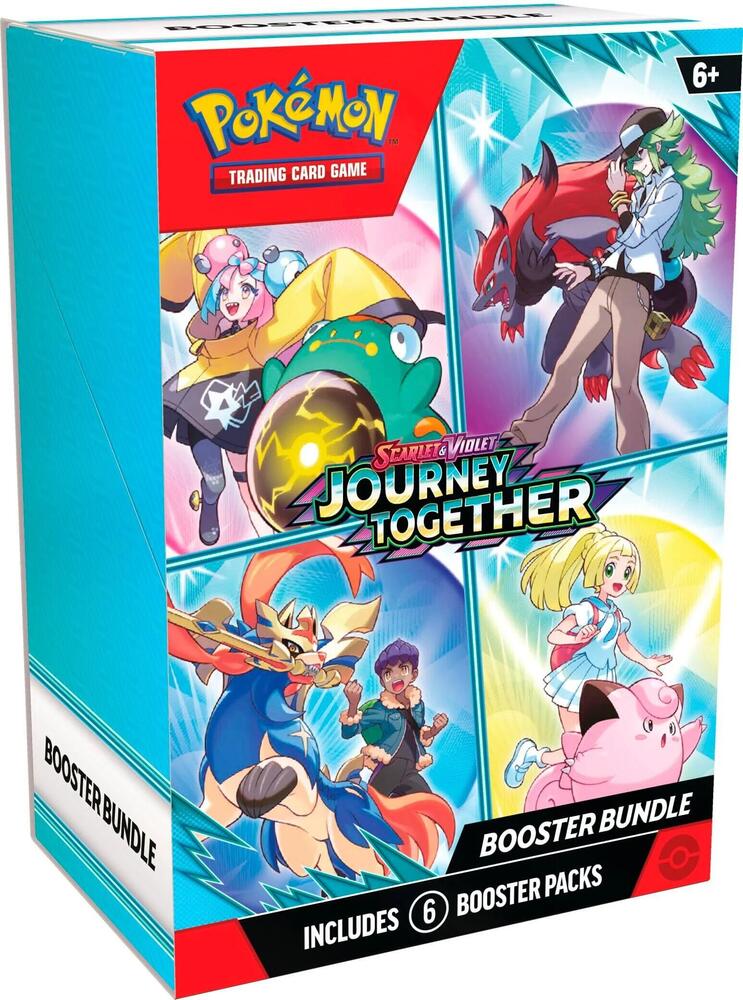 Pokémon - Journey Together Booster Bundle - SV09: Journey Together (JTG) - Sealed Wax