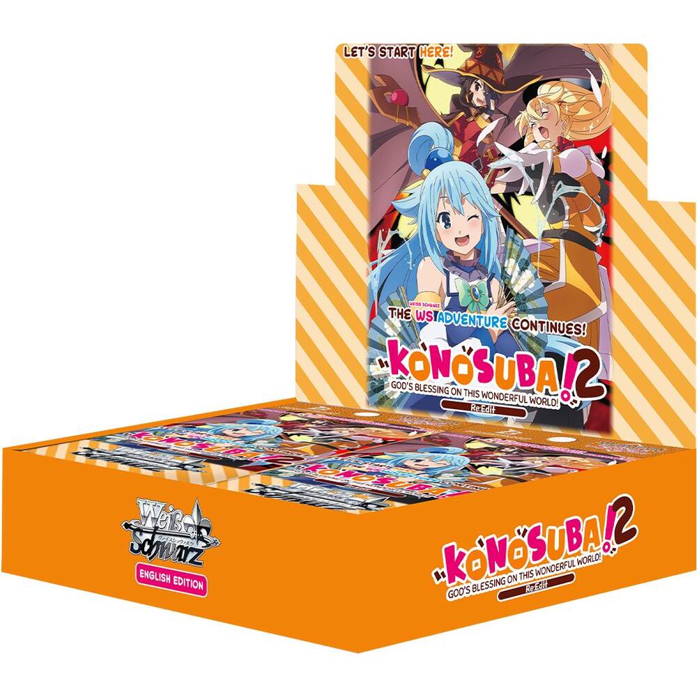 Weiss Schwarz: Konosuba God's Blessing on this Wonderful World Re: Edit (English) Booster Box - Sealed Wax