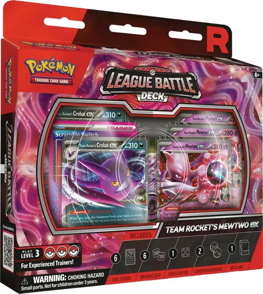 Pokémon - League Battle Deck [Team Rocket's Mewtwo ex] - Miscellaneous Cards & Products (MCAP) - Sealed Wax