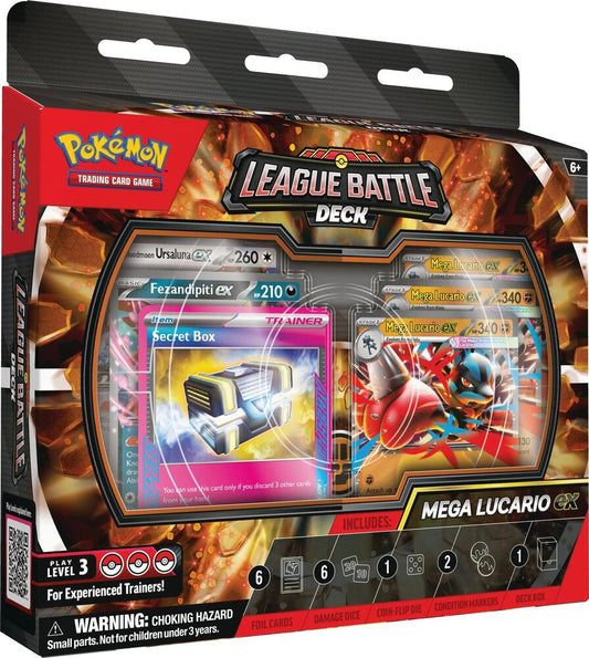 Pokémon - League Battle Deck [Mega Lucario ex] - Miscellaneous Cards & Products (MCAP) - Sealed Wax