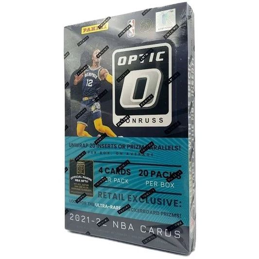 2021-22 Panini Donruss Optic Basketball Asia Edition Box - Sealed Wax