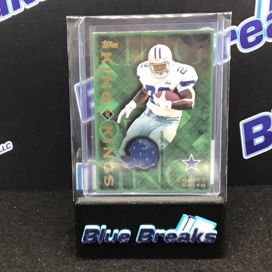 2001 Topps King of Kings Emmitt Smith Relic #K-ES Dallas Cowboys