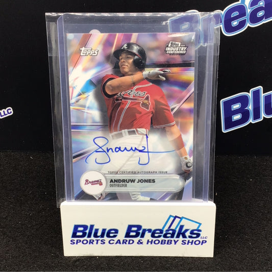 2024 Topps Industry Conference Andruw Jones auto #ABU-AJ Braves