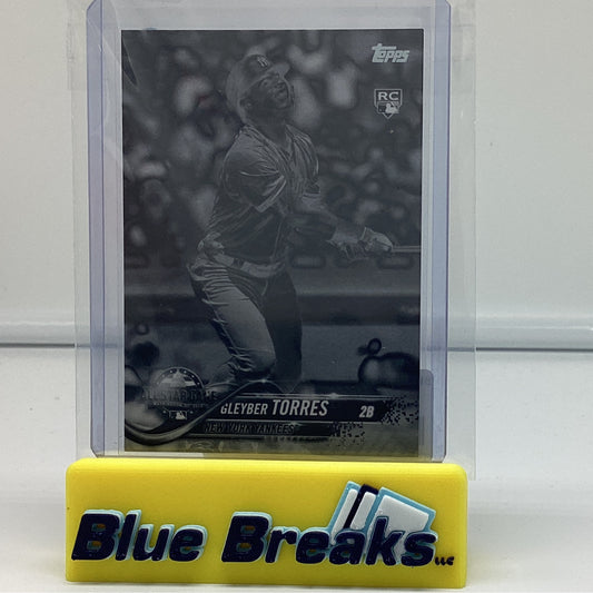 2018 Topps Update All Star Negative - Gleyber Torres RC #US99 Yankees