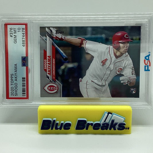 2020 Topps - Shogo Akiyama Gem 10