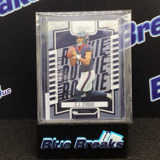 2023 Panini Absolute Rookie CJ Stroud #102 Texans