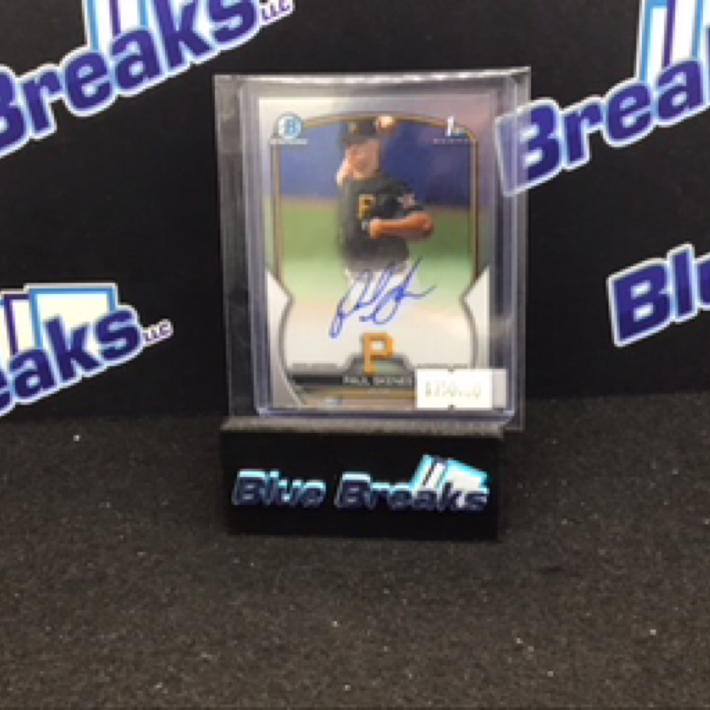 2023 Bowman Chrome 1st Bowman Paul Skenes auto #CDAPS Pirates