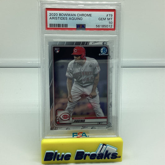 2020 Bowman Chrome - Aristides Aquino Gem 10