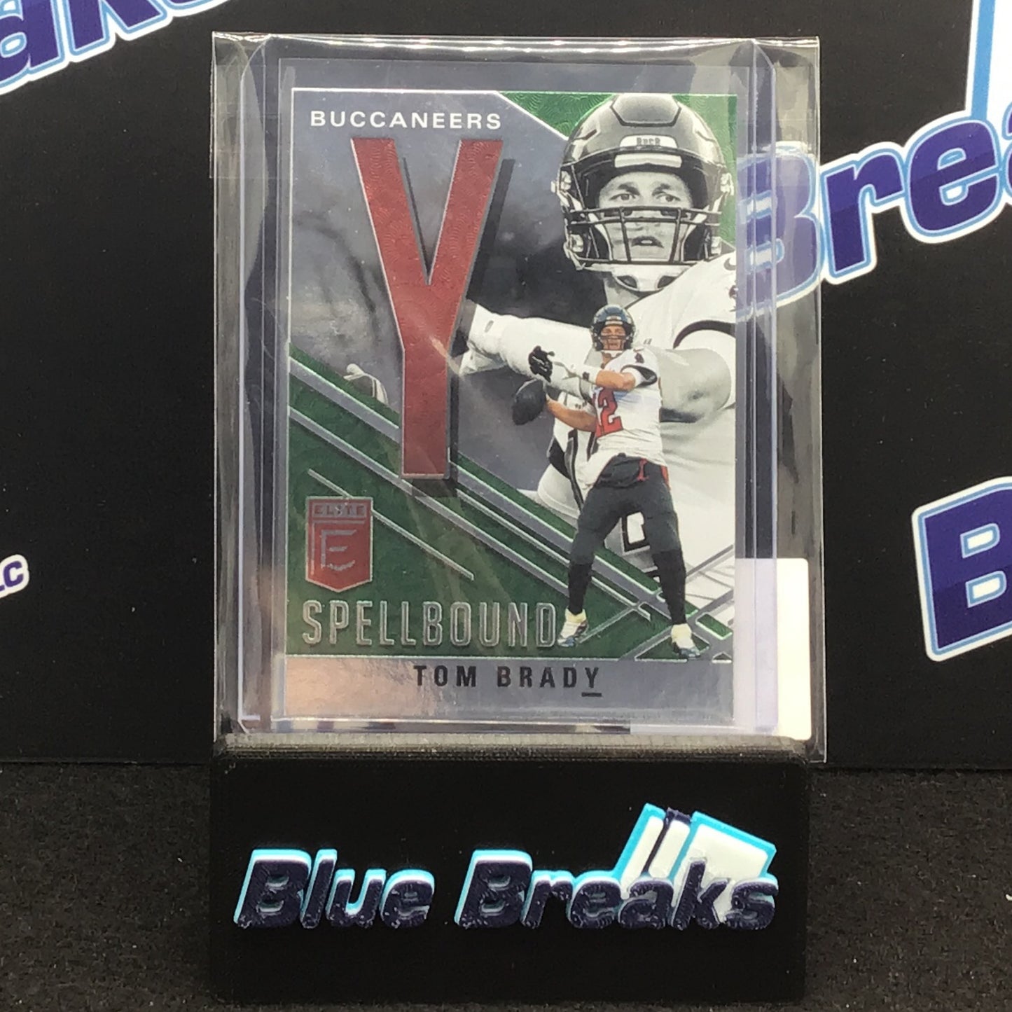 2021 Panini Donruss Elite Spellbound Y Tom Brady #S-Y Patriots