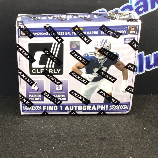 2023 Clearly Donruss Football Hobby Box NFL