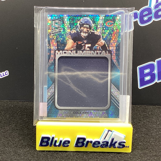 2020 Panini Spectra - Cole Kmet 51/60